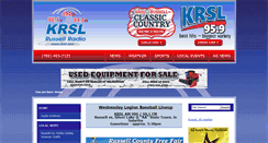 Desktop Screenshot of krsl.com