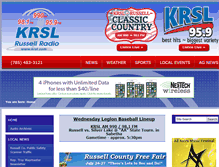 Tablet Screenshot of krsl.com